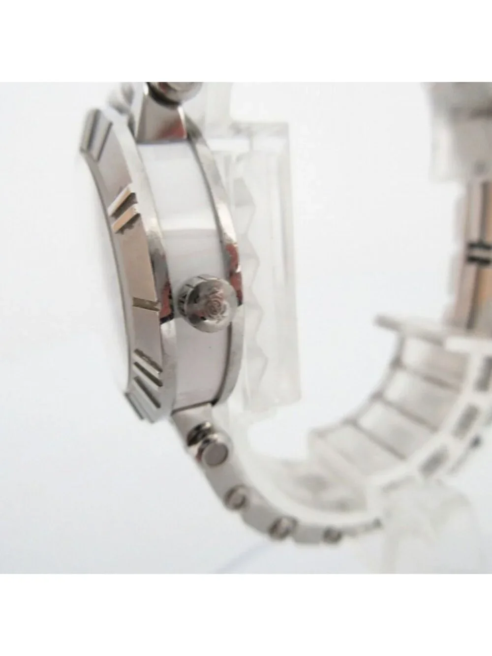 Tiffany & Co Watch Atlas Automatic Winding Auto Ceramic SS Silver